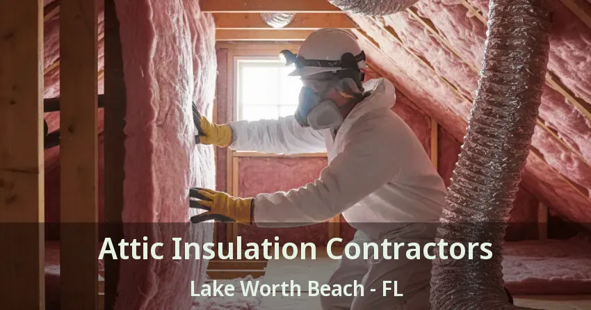 Attic Insulation Contractors Lake Worth Beach - FL Attic Insulation Contractors Lake Worth Beach - FL
