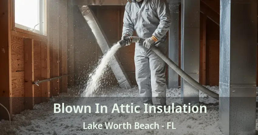 Blown In Attic Insulation Lake Worth Beach - FL