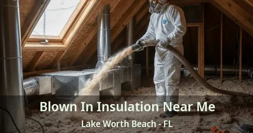 Blown In Insulation Near Me Lake Worth Beach - FL