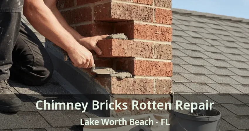 Chimney Bricks Rotten Repair Lake Worth Beach - FL