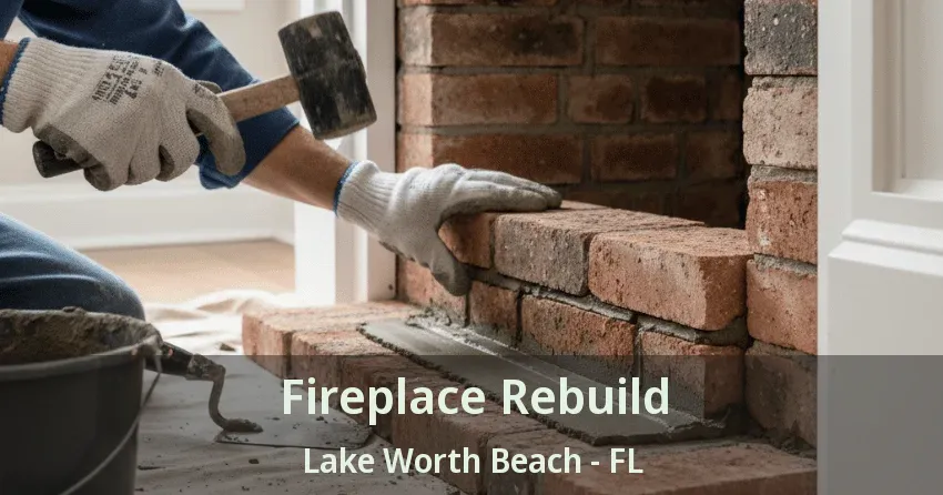 Fireplace Rebuild Lake Worth Beach - FL