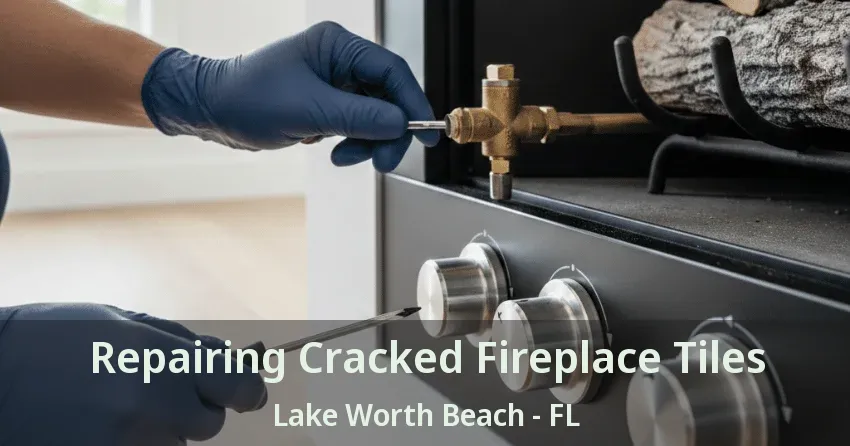 Repairing Cracked Fireplace Tiles Lake Worth Beach - FL